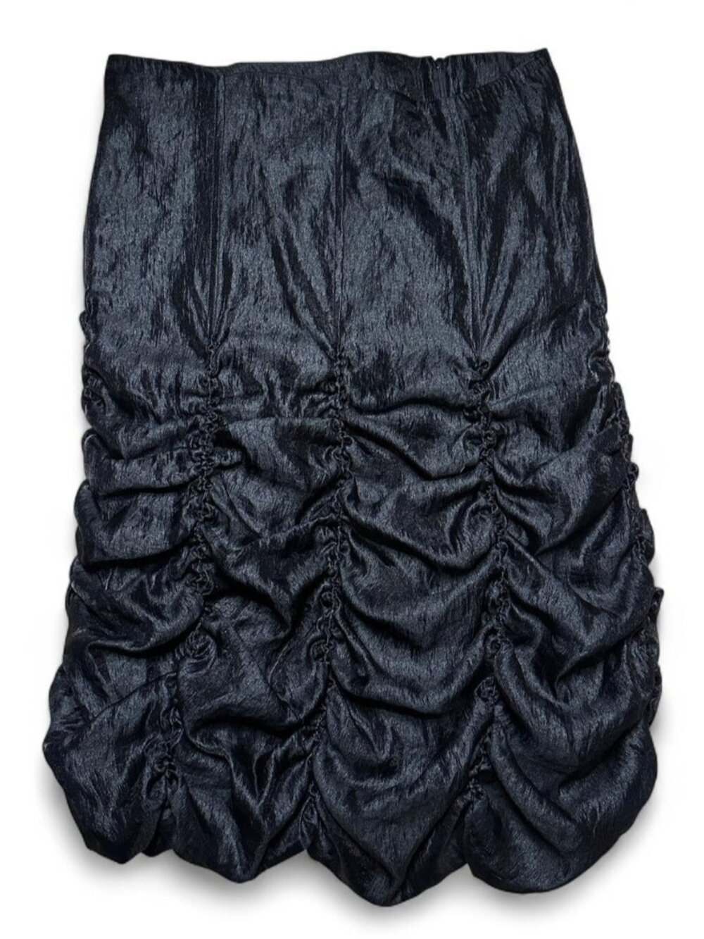 Ronen Chen Black Mermaid Ruffle Skirt